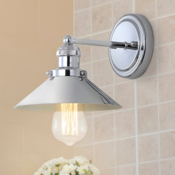 July Metal Shade Sconce - JONATHAN Y